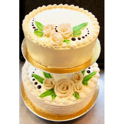 Mehrstöckige Hochzeitstorte